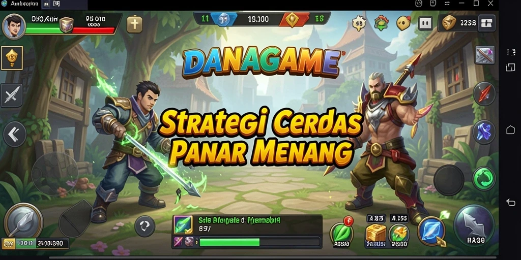 Gameplay seru dan menantang dalam DANAGAME