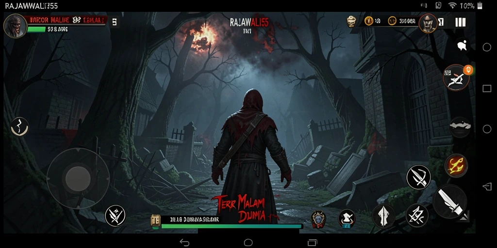 Gameplay menegangkan dengan atmosfer horror yang intens.