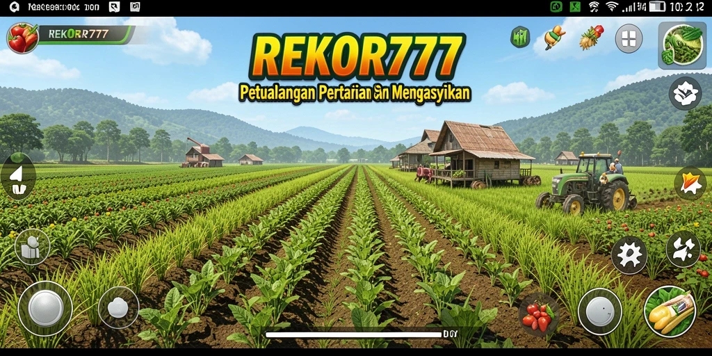 Gameplay pertanian yang menarik dan menantang di REKOR777.