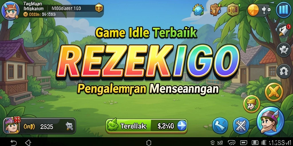 Tampilan gameplay REZEKIGO yang menarik dan interaktif.